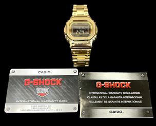CASIO G-SHOCK GMW-B5000TFG-9JR Full Metal Gold Watch Good | Buya
